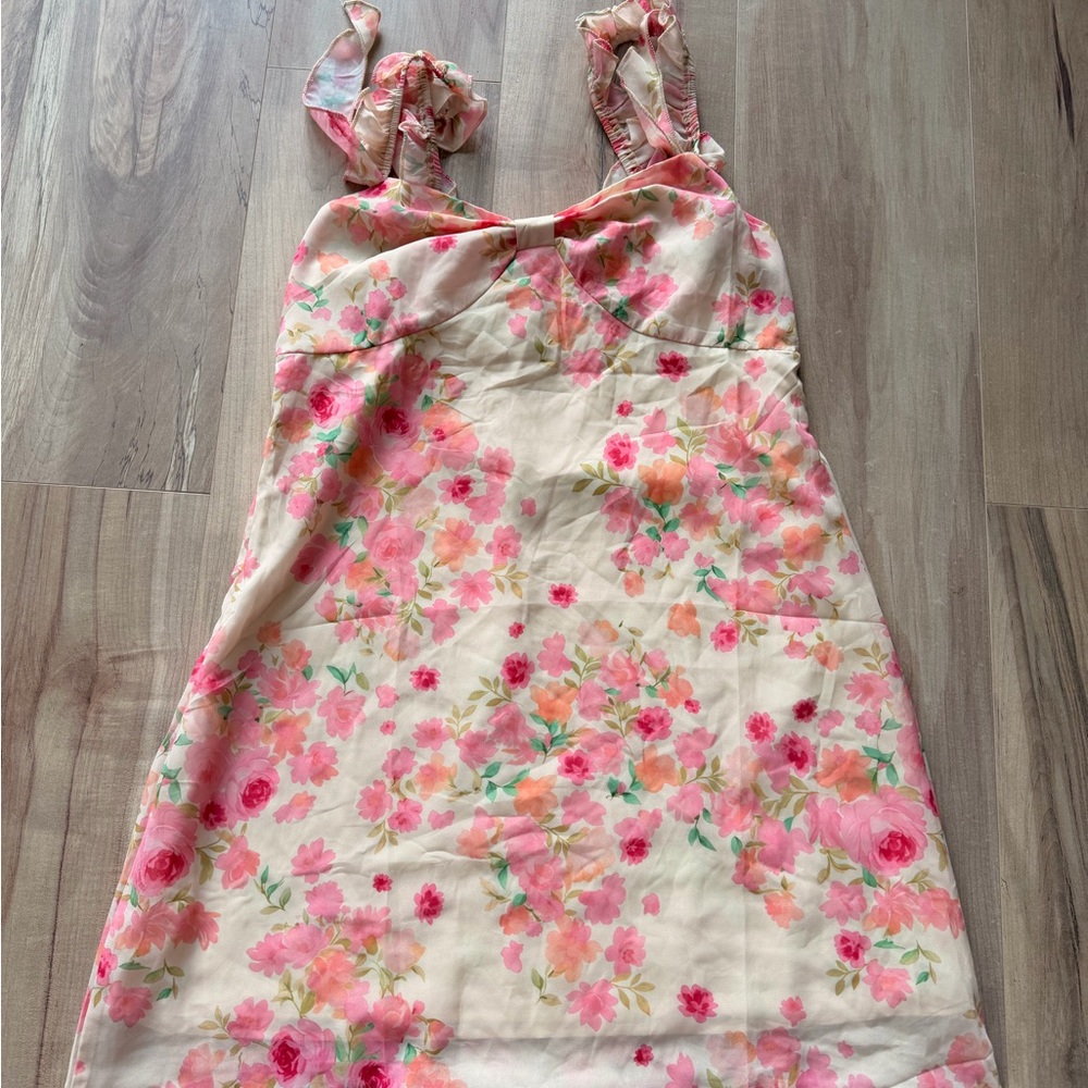 Floral Pink Dress